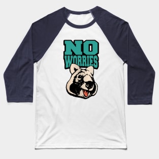 Quokka No Worries II Baseball T-Shirt